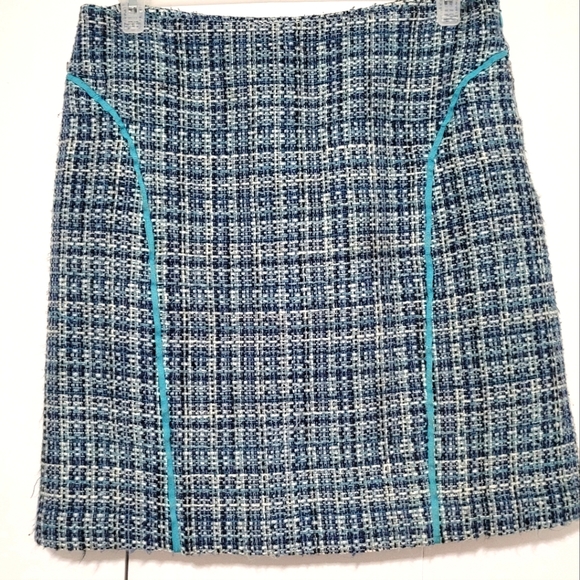 Nine West Skirt in Tweed Blues - Picture 1 of 3